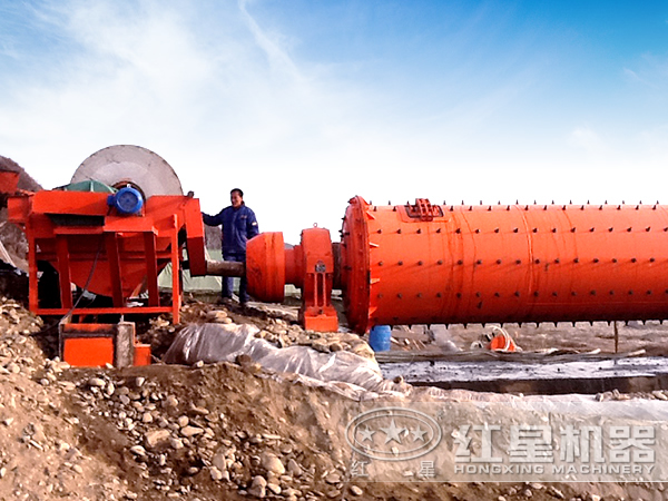 球磨機生產現(xiàn)場