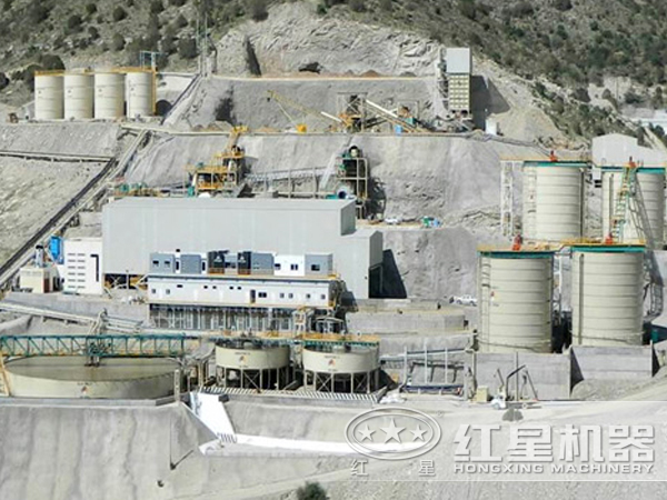 選礦生產(chǎn)現(xiàn)場