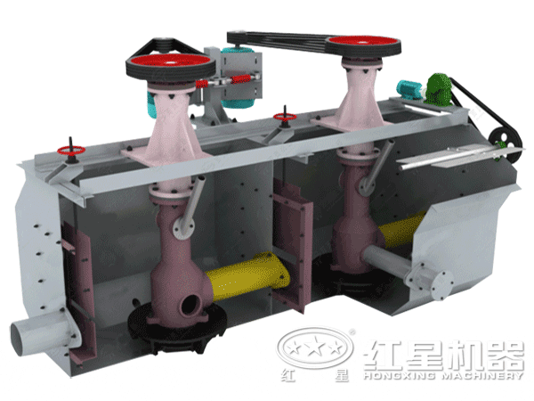 浮選機(jī)工作原理圖